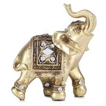 Load image into Gallery viewer, Golden Elephant Figurines