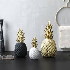 Golden Pineapple Decor